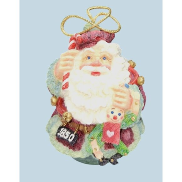 Santas Through The Decades 1930 & 1950 Vtg Box Collectible Christmas Figurines - Picture 6 of 12